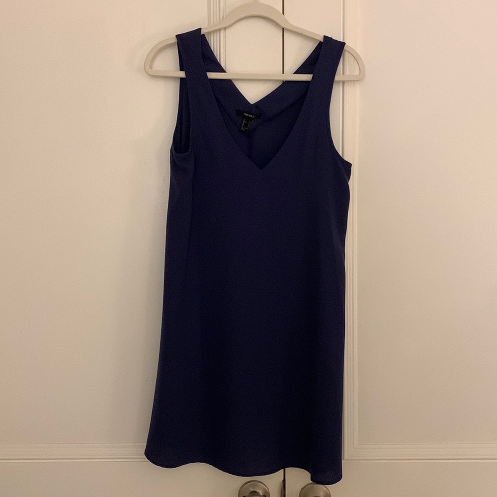 Forever 21 navy shift dress